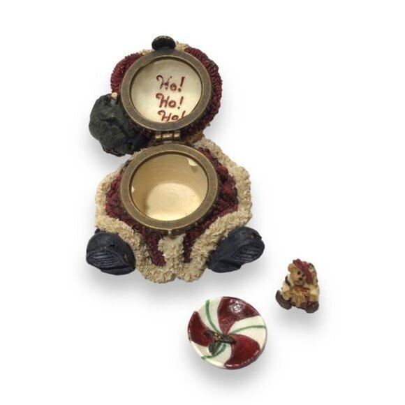 Boyds Bears S.C. Kringlebear with Wrapper Treasure Box 392172 Retired Christmas - Picture 3 of 7